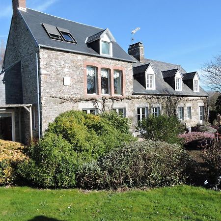 Gite De Charme "La Maison Saint-Leonard" Avec Piscine, Spa, Vue Sur Le Mont Saint-Michel Vains المظهر الخارجي الصورة